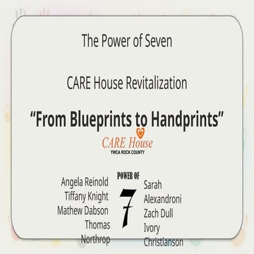 LDA Class of 2025 Power Of 7 presentation