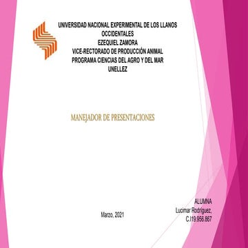 M 02, Manejador de presentaciones-mv, sección a.