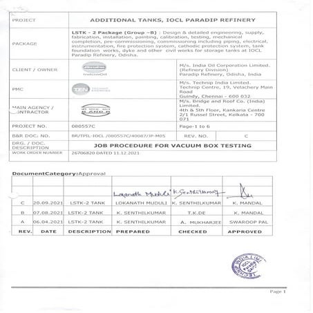 M-05- JOB PROCEDURE FOR VACCUM BOX TESTING.pdf