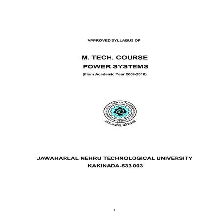 M.tech ps