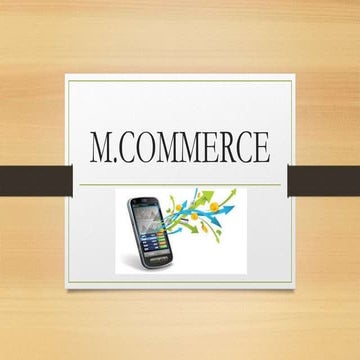 M.commerce