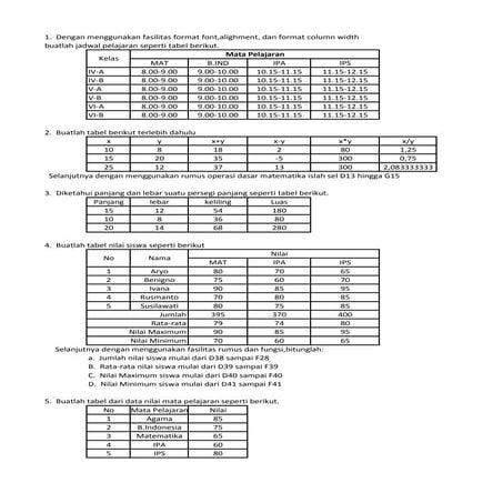 M.anzullah  soal praktik 1 eb