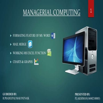 managerial computing 