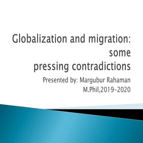  globalisation and  migration (IIPS,Mumbai)