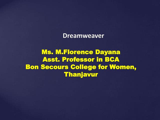M.florence dayana   dream weaver