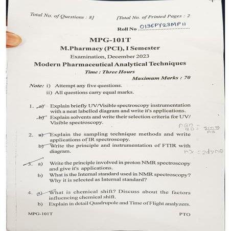 M. PHARMACY PHARMACOGNOSY QUESTION BANK FOR 1ST SEMESTER.pdf