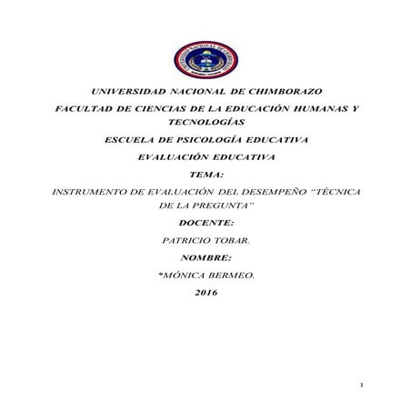 M b técnica de la pregunta