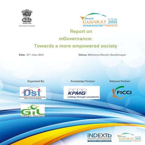 Gujarat Vibrant - M Governance