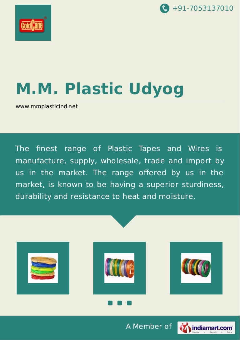 Mm Plastic Udyog, established its operations in the year 1978, as one…
