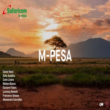 M-PESA CASE STUDY | PDF