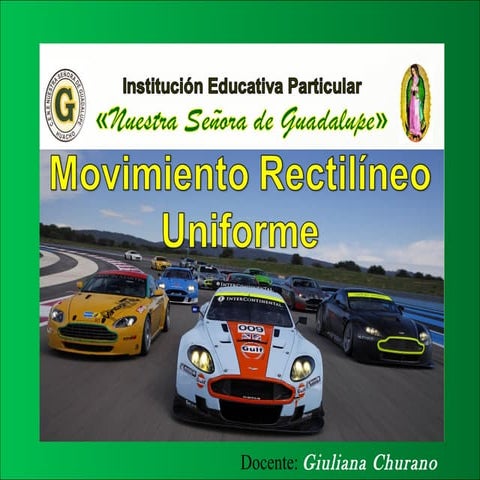 PROBLEMAS DE M.R.U. | PDF