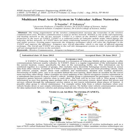 Multicast Dual Arti-Q System in Vehicular Adhoc Networks