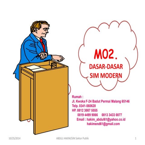 M02 dasar-dasar sim modern