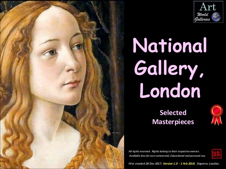 National Gallery London Selected Masterpeices