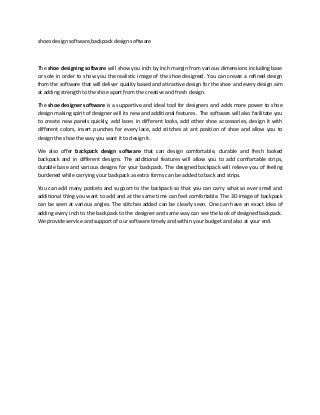 m0220shoesdesignsoftwarebackpackdesignso