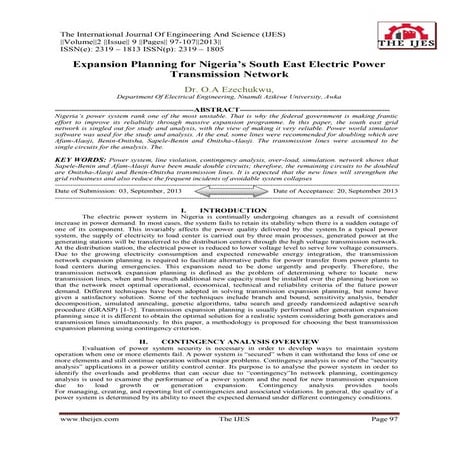 The International Journal of Engineering and Science (The IJES)