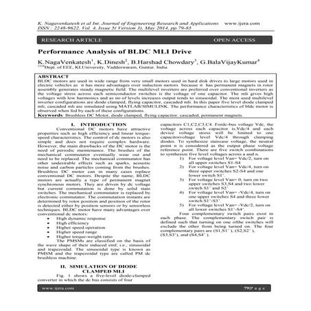 Modeling and Simulation of Five Phase Induction Motor using MATLAB ...