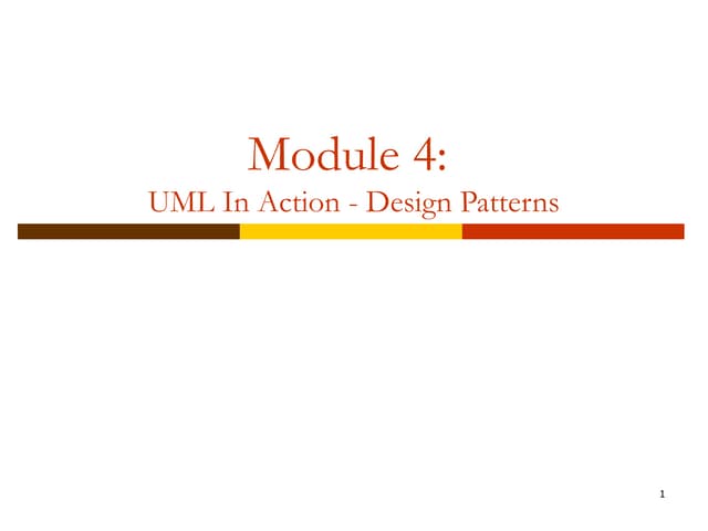 M04_DesignPatterns software engineering.ppt