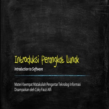M05 introduksi perangkat lunak