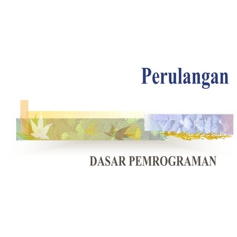 M05c  perulangan2