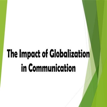 M06 03a The Impact of Globalization.pptx