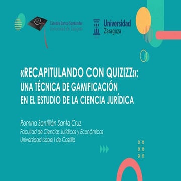 «Recapitulando con Quizizz»: una técnica de gamificación en el estudio de la ...