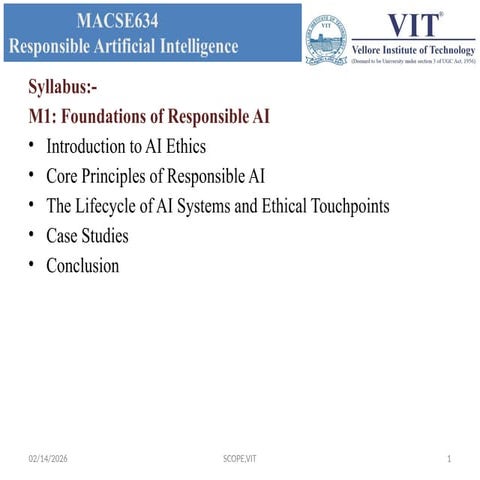 Responsible AI Development Life Cycle Guide | PDF