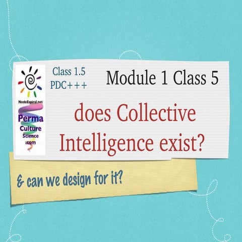 PDC+++ Module 1 Class 5