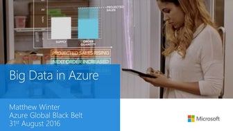 Big Data in Azure