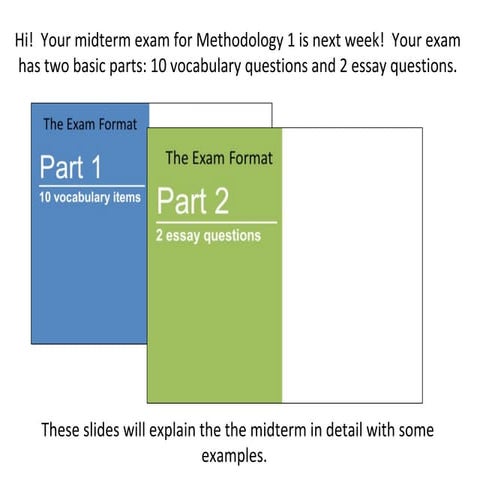 M1 3.1 exam explanation