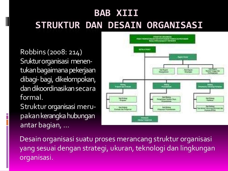 M14 Desain Struktur Organisasi