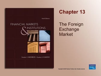 Chapter 13_The Foreign Exchange Market