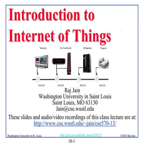 Introduction to Internet of Things