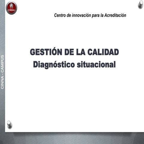 Gestión de la Calidad - Diagnostico