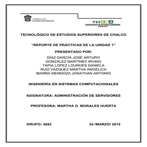 REPORTES DE PRACTICAS WS12