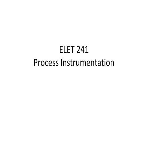 Process  Instrument LC1