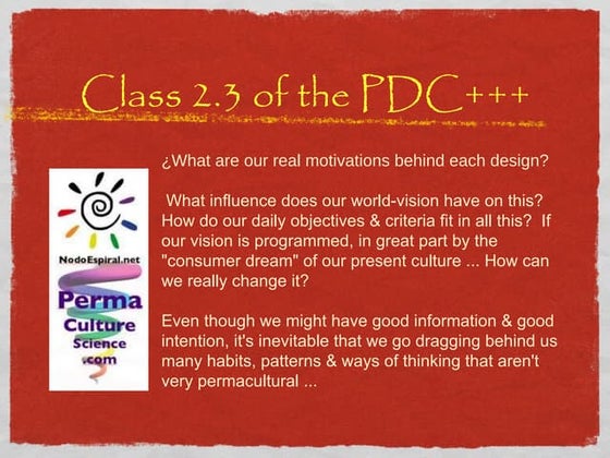 PDC+++ Module 2 Class 3 Visioning