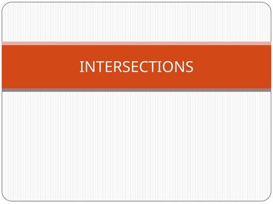 Interchanges and its Types of interchanges | PPTX