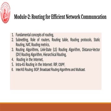 Comprehensive Routing Techniques for Efficient Network Communication ...