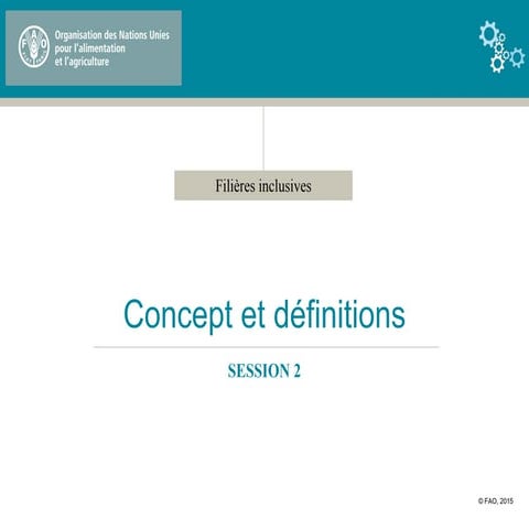 Filières inclusives : concept et définitions