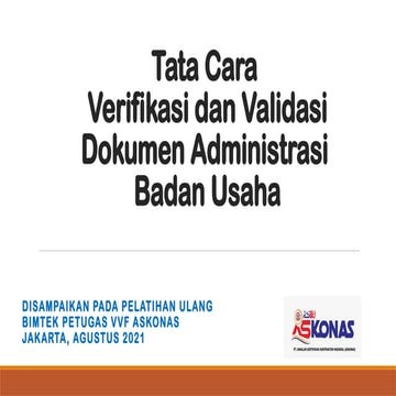 Comprehensive Guide to Verification and Validation of Business Entity ...