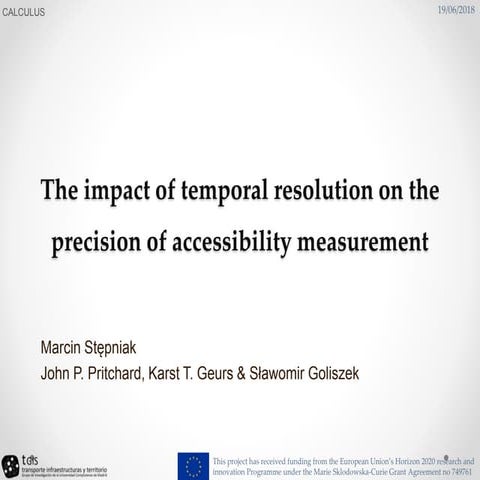 The impact of temporal resolution on the precision of accessibility measurement