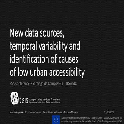 New data sources,  temporal variability and identification of causes of low u...