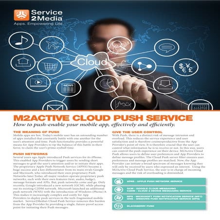 M2 active cloud push