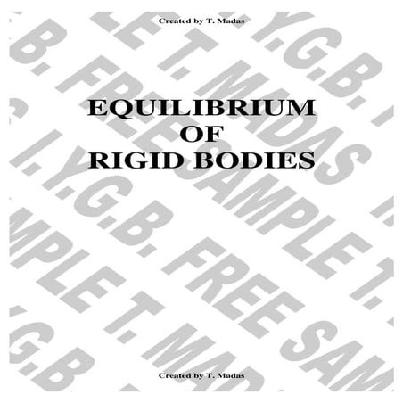 M2 equilibrium of_rigid_bodies