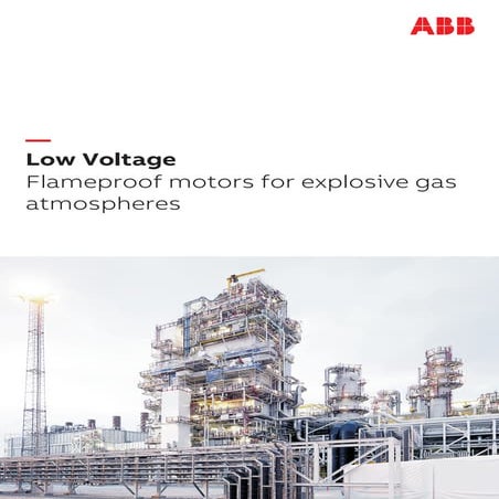 ABB Flame Proof motors catalogue