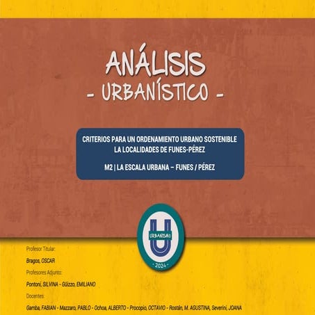 M2_La escala urbanismo 2024 elementos pdf