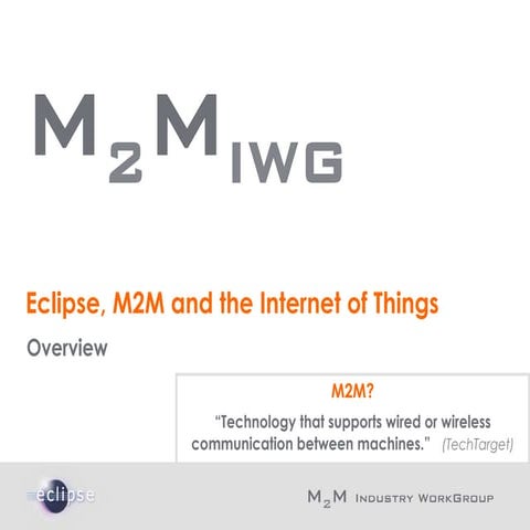 Eclipse M2M Industry Working Group