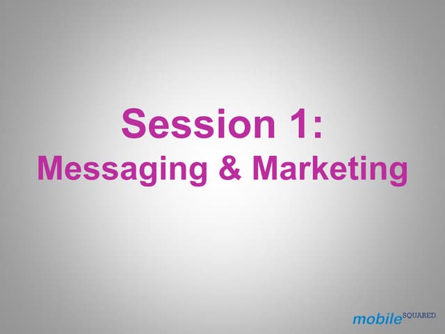 M2 roadshow europe nick lane mobile squared