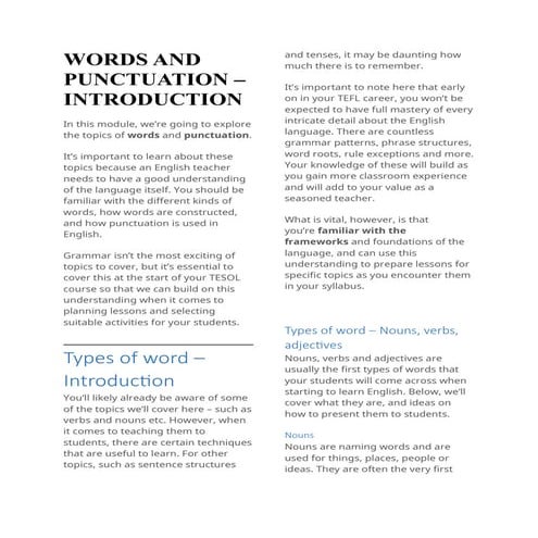 MODULE 2:WORDS AND PUNCTUATION LECTURE.docx